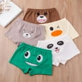 thumbnail image 5 of Godderr Boys Boxer Briefs Underwear for Toddler Kids 2-12Y Cartoon Cotton Shorts 2-9 Years Underwear Briefs 4Pcs, 5 of 8