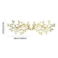 thumbnail image 2 of Stylish Metal Wall Art Exquisite Crafted Hanging For Living Room And Bedroom Interior, 2 of 4