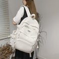 thumbnail image 2 of EnoPella-Mochila impermeable de nailon para hombre y mujer, morral escolar, bonita, para adolescentes Fivean unisex, 2 of 2