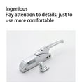 thumbnail image 1 of Ruiboury Zinc Alloy Fridge Door Handle Portable Detachable Replacement Kitchen Restaurant Refrigerator Oven Cabinet Pull Hardware Type 2 with Key, 1 of 8