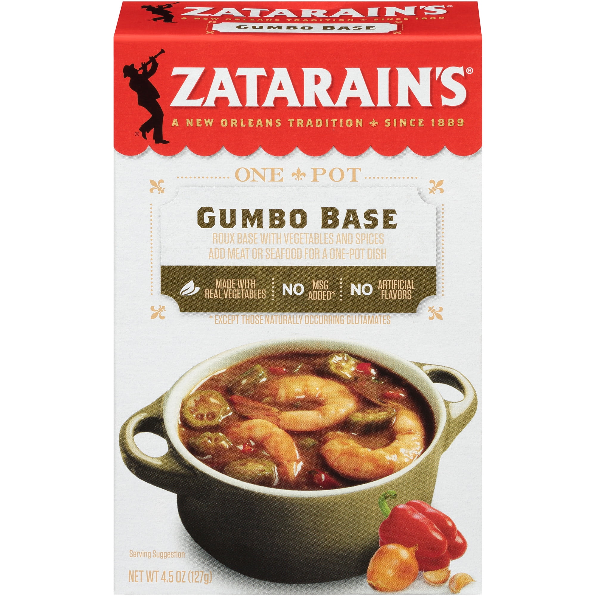 Zatarain's Gumbo Base, 4.5 Oz - Walmart.com