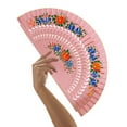 thumbnail image 4 of JZROCKER Folding Fan Party Handheld Fan Classical Home Decorations Craft Party Handheld, 4 of 21