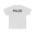 thumbnail image 2 of Polizei Front Back German Bundespolizei Federal Police Costume T-Shirt Tee - Ash / 5XL, 2 of 4