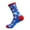 Blue, variant on Aoochasliy Christmas Socks Men Ankle Socks Casual Personality Letters Socks Cotton Socks