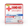 Band-Aid Brand Large Cushion Care Thick Gauze Pads, 4 in x 4 in, 25 Ct