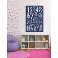 thumbnail image 3 of Marmont Hill "123 Nautical Navy" by Karen Zukowski Painting Print on Wrapped Canvas, 3 of 5