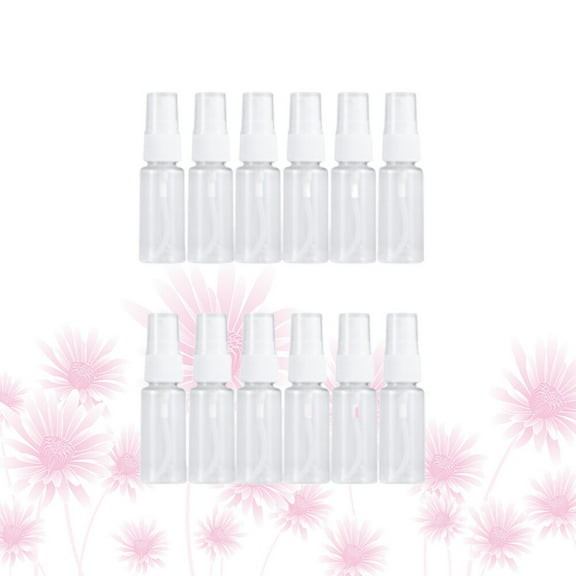 unbranded 12 Pcs Spray Bottle Mini Pump Transparent Bottles for