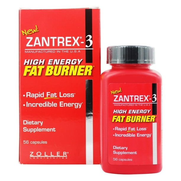 Zantrex - 3 High Energy Fat Burner - 56 Capsules