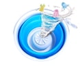 thumbnail image 4 of Fankiway Usb Charging for Portable Turbo Washer with Foldable Bathtub 10L, 4 of 4