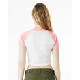 thumbnail image 3 of BELLA + CANVAS - Women's Micro Rib Raglan Baby Tee, 3 of 6