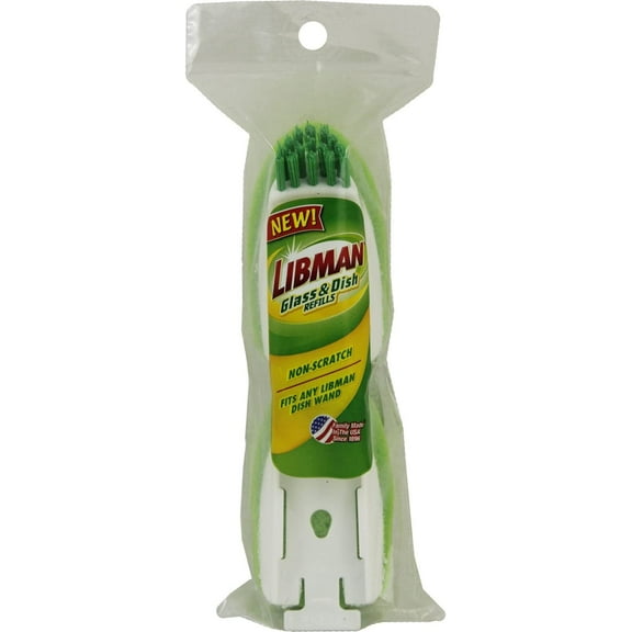 Libman 1133 3.45 in. Glass & Dish Refills Pack of 2