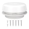 thumbnail image 2 of Tapa de Ventilacia de Champiñones Redondos, Tapa de Ventilación del Techo de RV Fácil Instalación Anti -Desvanecimiento 155 mm Con Pantalla de Malla para Autocaravana, 2 of 7