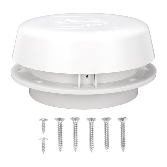 Round RV Ventilation Cap, 6.1" Diameter, Leak,Proof Design, Easy Install, Motorhome, Kitchen