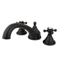 thumbnail image 4 of Kingston Brass KS5535BX 8 Inch -18 Inch Widespread Roman Tub Filler - Oil Rubbed Bronze, 4 of 4