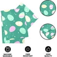 thumbnail image 2 of Easter Eggs Green Table Runner - 18x72 Inch Soft Fabric Table Runner, Heat-Resistant for Kitchen, Dining, Holiday House Decor, 2 of 7