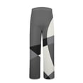 thumbnail image 4 of Weiqiqre Men Sweatpants Bottoms Elastic Waist Drawstring Fallow Sleep Lounge Pants,Size M, 4 of 5