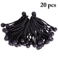 thumbnail image 2 of Bangcool Tie Down Cord Portable 20PCS Ball Bungee Strap Canopy Cord Elastic Rope for Tarp, 2 of 10