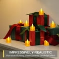 thumbnail image 5 of Get Everything to Celebrate Matoen 12Pcs Christmas Romantic Birthday Candle Decoration Transparent Crystal Candle Simulation LED Electronic Diamond Tea Wax Candle Gift, 5 of 5