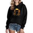thumbnail image 2 of Frostluinai Unisex Women Men Fall Hoodies for Holloween Long Sleeve Oversized Sweat Shirts Funny Graphic Pullover Tops with Pocket, 2 of 6