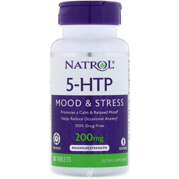 5HTP Time Release 30 Tabs by Natrol, Pack of 2