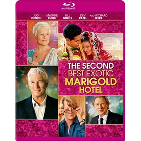 The Second Best Exotic Marigold Hotel (Blu-ray) (Very Best Exotic Marigold Hotel)