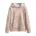 thumbnail image 5 of KPOPLK Girl's Graphic Hoodie for Kids Long Sleeve Sweatshirts Pullover Tops Light Pink,Size 6-7 Years, 5 of 5