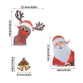 thumbnail image 2 of Pegatinas de coche, bombillas decorativas, imanes de nevera magnéticos festivos, Navidad, repuesto artesanal, tira reflectante creativa, 2 of 5