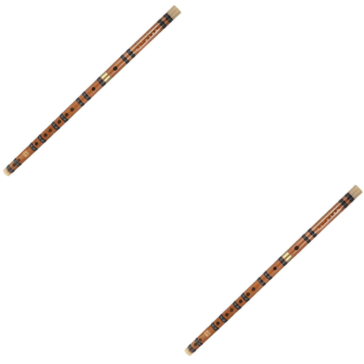 USHOBE Portable Flute 2-Pack Beginner Practice Instrument for Music Education Students and Learners