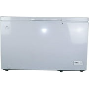 13 Cuft 50" Commercial Freezer Chest freezer Restaurant White Solid Flat Top w/Storage Baskets Cooler Depot