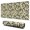 Camouflage Dinosaurs Silhouettes, variant on Long Mouse Pads for Desk,Cartoon Dinosaurs Flowers Pattern Desk Mats on Top Of Desks, Desk Mouse Pad Extra Large with 3mm Non-Slip Base and Stitched Edge for Gaming,Office,Work,Home 31.5"x11.8"