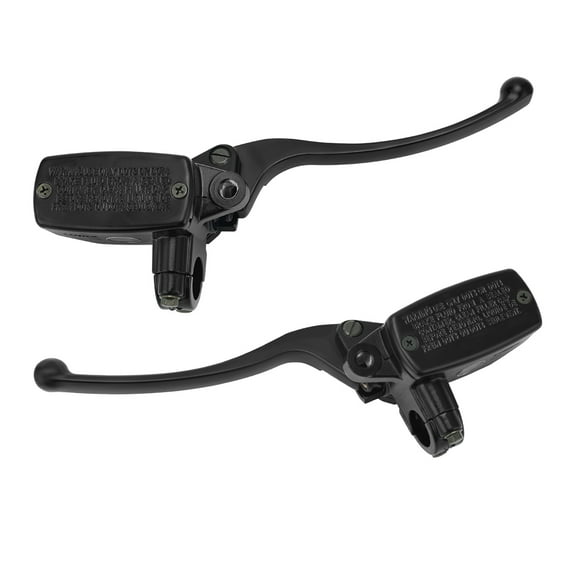 M MATI 7/8" Brake Master Cylinder & Clutch Lever Set for Honda Yamaha Suzuki Kawasaki