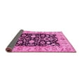 thumbnail image 2 of Ahgly Company Indoor Round Persian Pink Traditional Area Rugs, 8' Round, 2 of 4