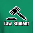 thumbnail image 3 of CafePress - Law Student Dark T Shirt - Men's Classic Graphic Cotton T-Shirt, 3 of 4