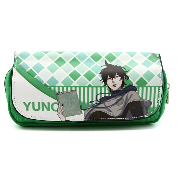 Yuno Grinberryall Style A - Black Clover 7x4" Clutch Pencil Bag