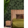 thumbnail image 2 of Egypt Sherrod Cassava Palm Black & Green Peel & Stick Wallpaper, 2 of 3