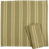 Better Homes and Gardens Napkins in Olive Stripe, Set of 6