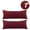 Burgundy, variant on PiccoCasa 2Pcs Body Pillow Cover Brushed Microfiber No Zipper Queen Grey