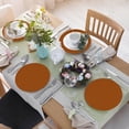 thumbnail image 7 of GZHJMY Round Placemats Set, Red Washable Waterproof Coffee Mats Place Mats Indoor, Heat Resistant Table Mats Coasters for Kitchen Dinning Room, 7 of 7