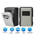 thumbnail image 3 of Key Lock Box Waterproof Key Code Box Aluminum Password Security Key Box Wall Mounted Password Box Key Safe Lock Box ,Maximum Protection, 3 of 7