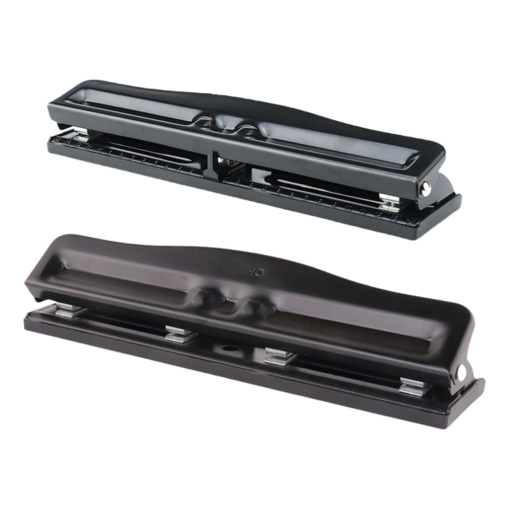 3-Hole 4-Hole Paper Puncher Hand Account Hole Puncher Adjustable Hole Punch