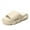 Beige, variant on Men's Quick Dry Slippers, Comfortable Thick Bottom Non-slip Bathroom Sandals, Sport Slide Sandals ,Indoor and Outdoor