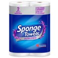 thumbnail image 1 of SpongeTowels UltraPRO Ultra Strong & Absorbent Paper Towel, Choose-A-Size® Sheets, 2 Regular Rolls, 1 of 6