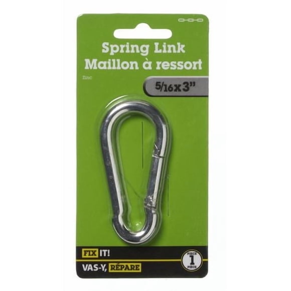 Maillons à ressort 5/16 po x 3 po 1 pièce
