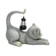 thumbnail image 5 of Luz solar de gato para exteriores, estatua de resina con luz solar, regalo, escultura moderna, adorno para patio, césped, patio, 5 of 9