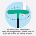 thumbnail image 3 of Bondhus 15287 Set of 8 Hex T-handles, 6" Length, sizes 2-10mm, 3 of 6