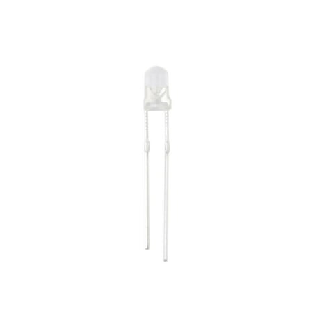 

100x 3mm White Light Emitting -25℃-85℃ 3000MCD
