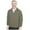 Cafe Latte, variant on Monterey Club Men's Light Polar Fleece Hoodie long Sleeve Jacket #3730