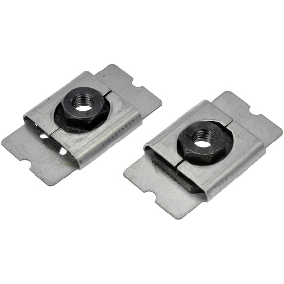 Dorman 926-092 Body Mount Nut for Specific Ford / Lincoln Models, Black; Silver (Pack of 2) Fits select: 2008-2010 FORD F250, 2003-2017 FORD EXPEDITION