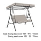 thumbnail image 2 of 2 fundas impermeables para asiento de jardín, patio, columpio y cubierta superior (gris). Ehuebsd Para estrenar, 2 of 8