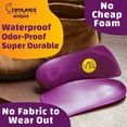 thumbnail image 2 of Samurai Insoles Ninjas Plantar Fasciitis Relief Arch Support Shoe Insoles - Podiatrist Designed, Orthotic Lab Made in The USA for Men 12-12.5 | Women 14-14.5, 2 of 6